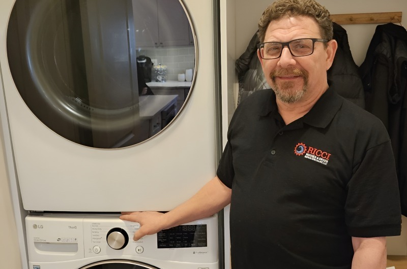 Stackable Washer and Dryer Repair in Walnut